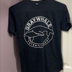 gray whale tee